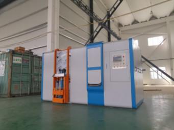 Daily 1000kg Restaurant Food Waste Disposal Unit Microbial Organic Compost Machine