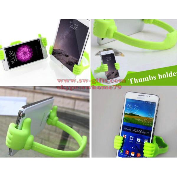 Hot Selling Adjustable Thumbs Stand Car Desktop Holder Mount For iPhone Samsung Tablet PCs