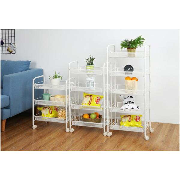 4 Storey Metal Trolley Cart