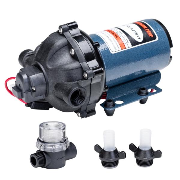 5.5Gpm Water Diaphragm Pressure Pump, 12v Dc Self Priming Water Pump