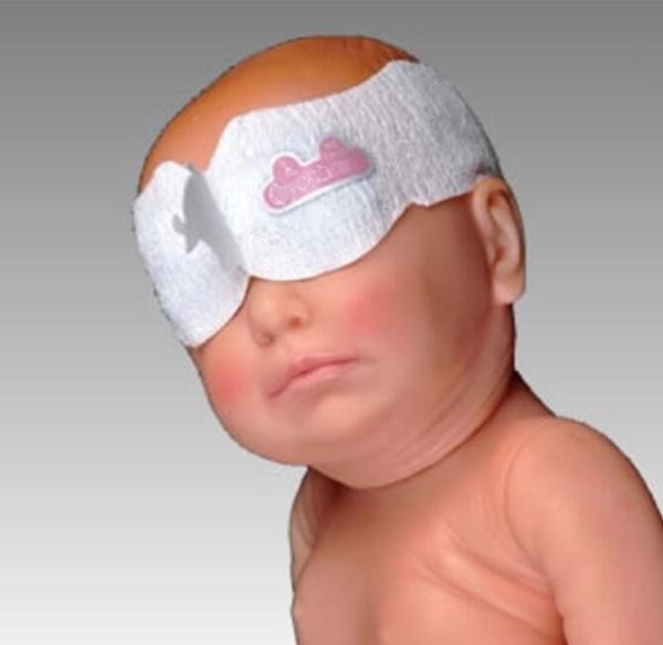 proteção UV Neonatal respirável da máscara de olho de Phototherapy do protetor de olho de 38cm