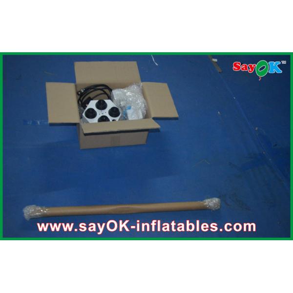 Stand White Inflatable Lighting Decoration Air Balloons For Advertising Of Business