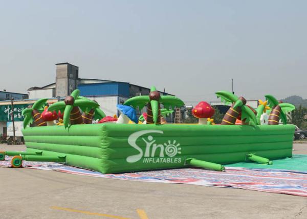 o divertimento da praia do mar de 10x10m caçoa o parque de diversões inflável gigante dos adultos de N com cadeiras grandes