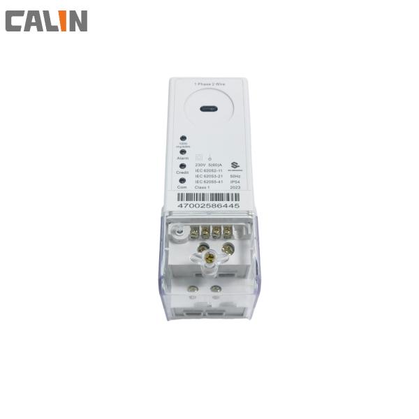 Brownouts Stable Din Rail Kwh Meters , Split Keypad STS Prepayment Meter