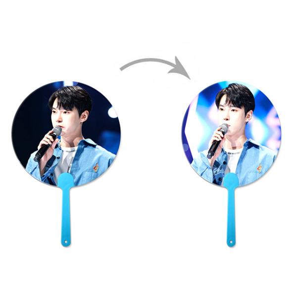 0.6mm PET Lenticular 3D Moving Fan BTS EXO Of Super Stars