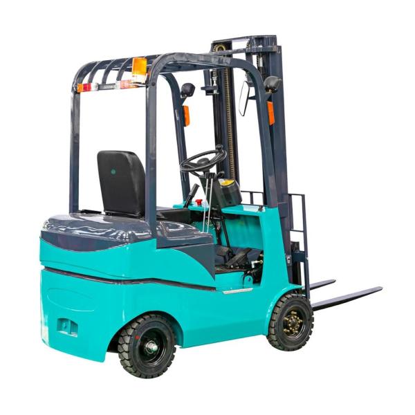 5.5KW engrossou o mastro de aço 5 Ton Electric Warehouse Forklift