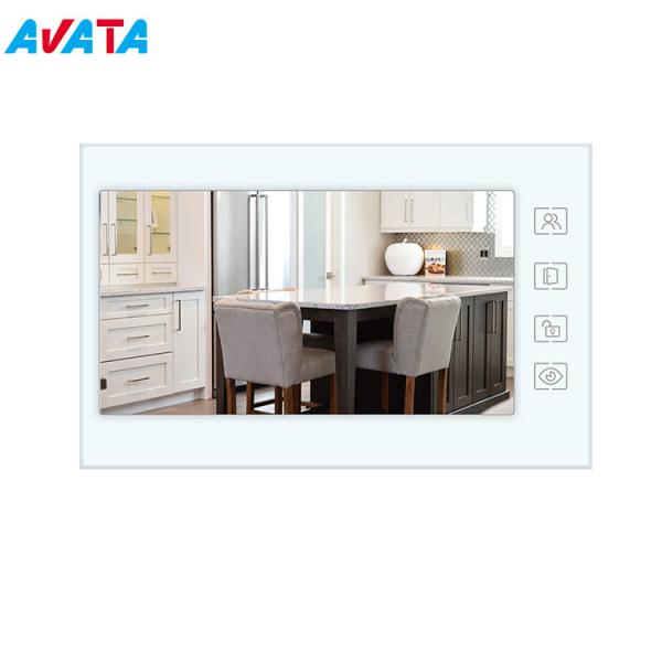 Metal Outdoor Panel 7 Inch Video Door Phone Intercom System for Villa Apartment with 1000tvl