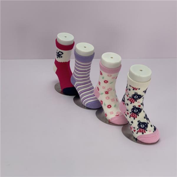 Cartoon Pattern Organic Cotton Socks for Children Comfortable and Popular Infant Wear