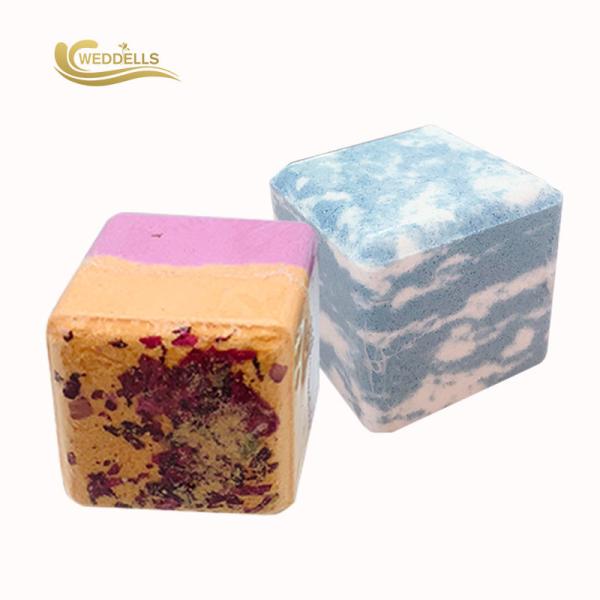 Cube Essential Oil Eucalyptus Shower Bomb , Shower Steamer Tabs OEM Available