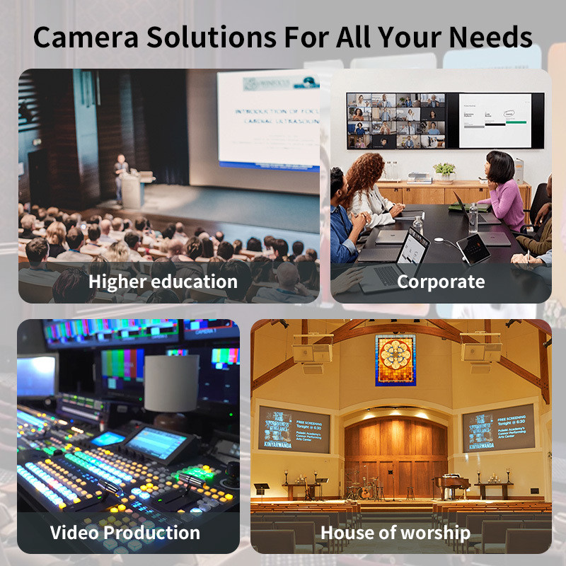 DAIPU PSC-12SK 4k 12X Optic HD Zoom 3G-SDI PTZ Camera for Seamless Video Conferencing