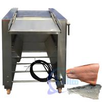 Máquina de descascar pele de lula de tilapia de sardinha Venda a quente Peixe descascador Remover máquina Peixe descascar pele de peixe Separar Remover Ma