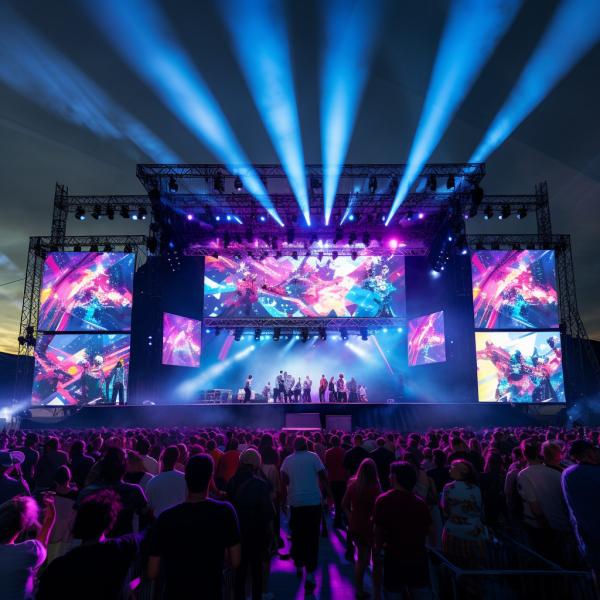 HDMI / DVI Внешний LED Стенный экран Аренда LED Видео Стенный модуль