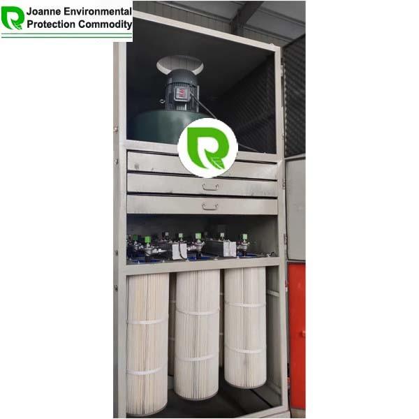 5.5KW Laser Fume Extractor Customized Laser Cutting Smoke Extraction System