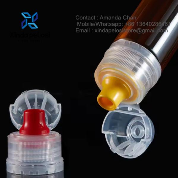 Preço da fábrica Botas de água de desporto Caps plástico Flip Top Cap com válvula de silicone para venda
