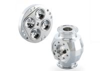 peças polonesas do CNC da linha central do espelho SS316L 5 de 0.01mm para o carro