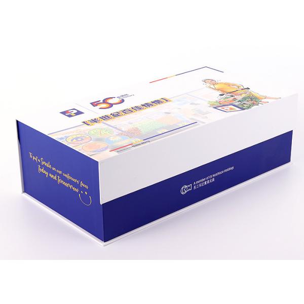 Supermarket Magnetic Toy Packaging Box Promotional For 50 Years Anniversary