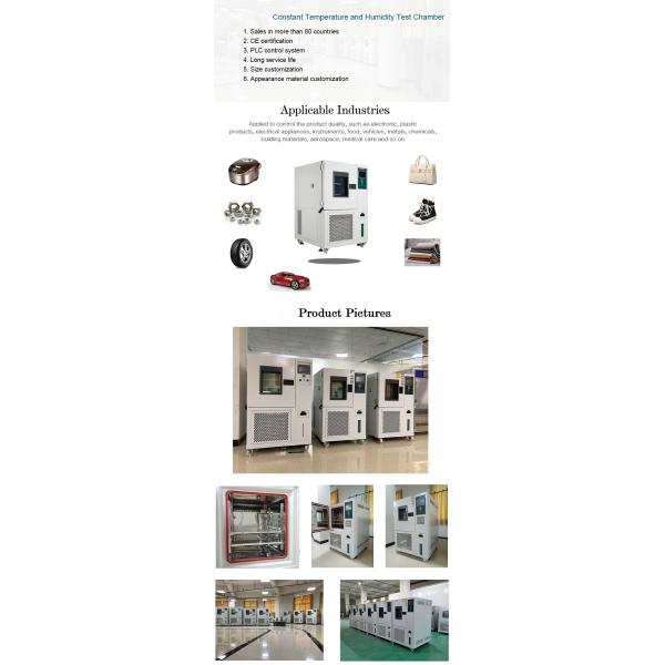 Growth Medical Aging Equipment Environmental Temperature Humidity Climate Test Chamber