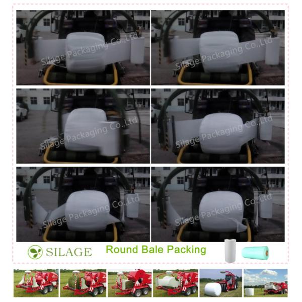 White Silage Wrap Film