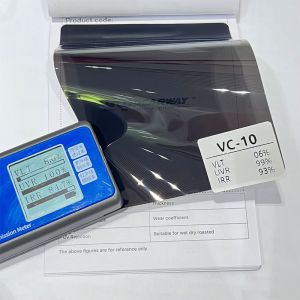 car privacy window film Ultra Dark Car Sputter Tint 99% UVR 93% IRR 06% VLT 
