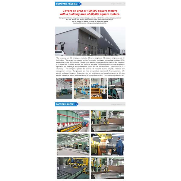 High Quality 316L Stainless Steel H-Section Beam Bar GB JIS ASTM HEA HEB HD for Construction with Welding Processing Service