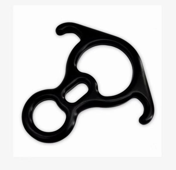 Outdoor Hardware Climbing Descender Figure Eight Ring for Rapid Descent Protection