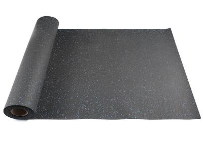 Popular Commercial Rubber Floor Mats 10mm Thickness Noise Reduction