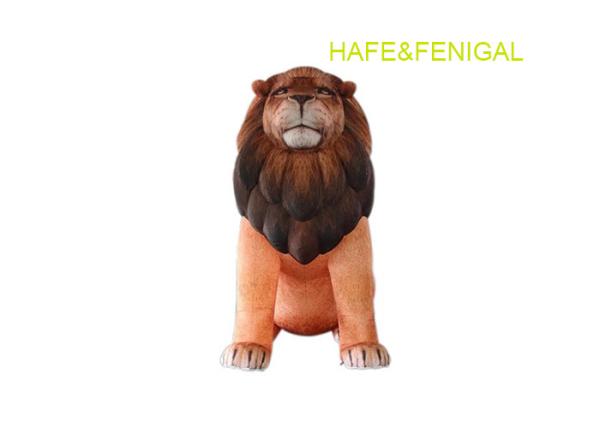 Replicas de animales inflables personalizadas, león inflables de 3 m para parque, zoológico, decoración de museos