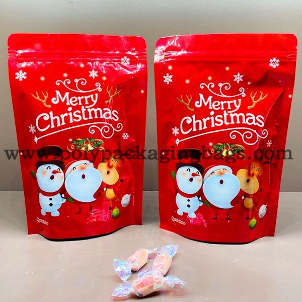 Biodegradable 100 Microns Aluminum Foil Ziplock Bags