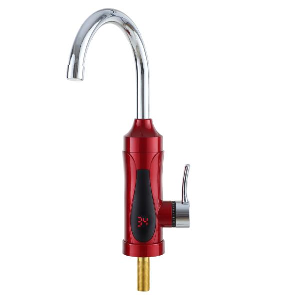 CE Kitchen Instant Hot Water Tap Electric Heating 2-3KW With Temperature Display