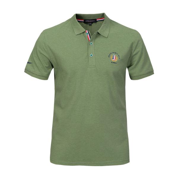 Multi Colored Men's Office Uniform Polo Shirt