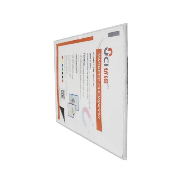 Warehouse Magnetic Document Holder Acrylic File Folder Holder SGS