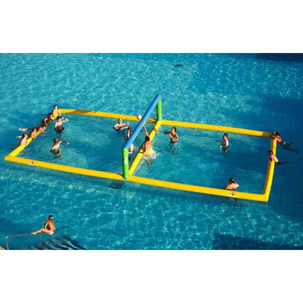 Lake inflatable water games volleyball sport games for water park