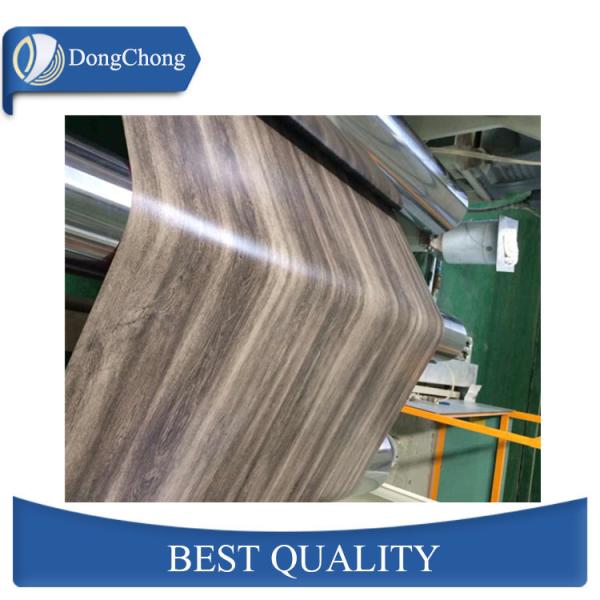 Wood Grain Aluminium Coated Sheet Interior Decorating For Gutter Coil