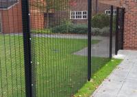 Anti Ultraviolet 76.2X12.7X4mm Anti Climb Security Fencing