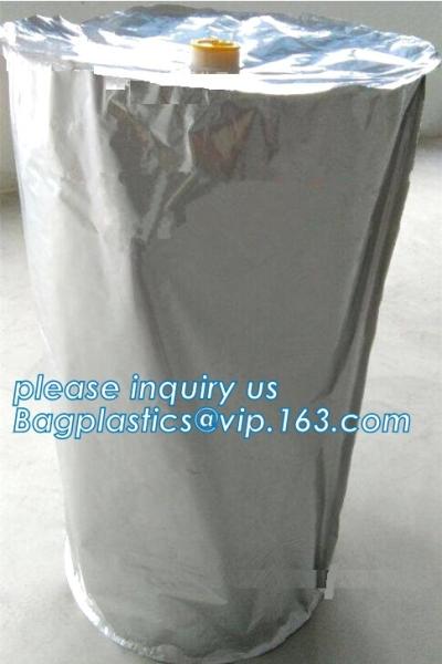 Chemical Barrels Drum Liners Elastic Band Drum Covers, Oil Round-Bottomed Lining Bags Ibc Liner Transporting