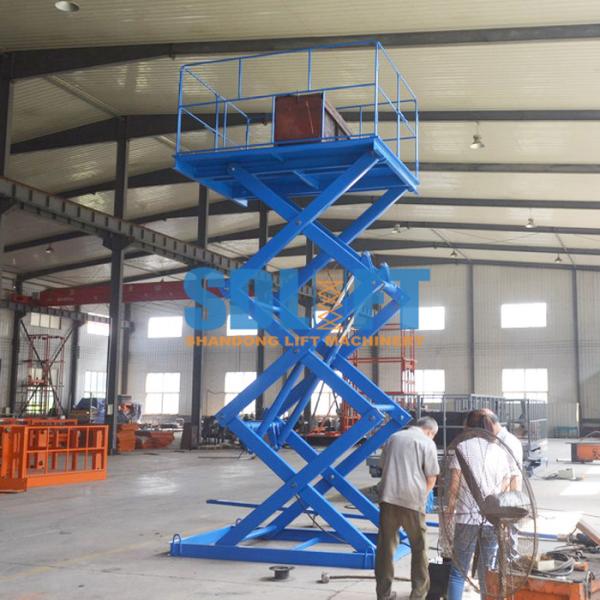 1T 3M Freight Elevator Goods Lift For Warehouse