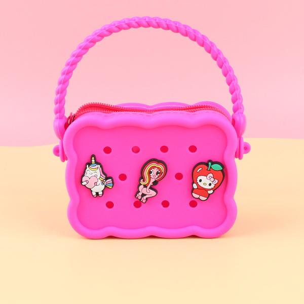 Делайте самостоятельно Силиконовые монеты кошельки для детей Безвкусные и BPA свободные Идеально подходит для DIY ремесла и подарки плечевая сумочка сумка