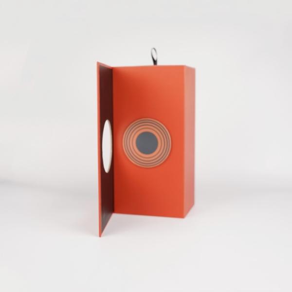 Custom Double Door Open Magnetic Gift Box With EVA Tray , Electronics Products Package Box For Bluetooth Speaker