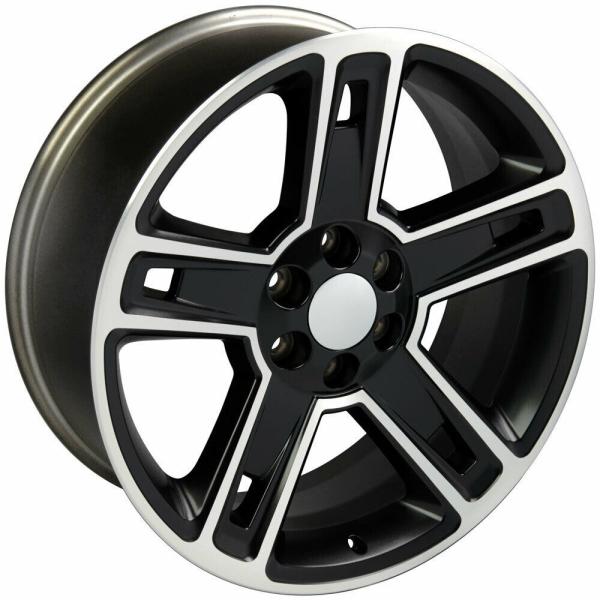 26x10 GMC Replica Wheels Silverado Sierra Mach'D Chevy Truck Rims 5664