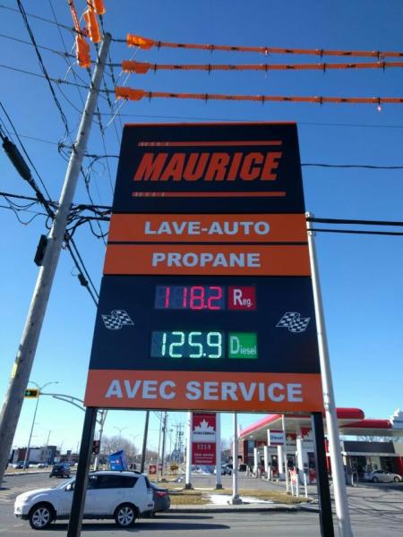sinal de preço do petróleo para estação de gasolina LED sinal de bomba de topo de mudança de gás LED bomba de topo de gas display preço