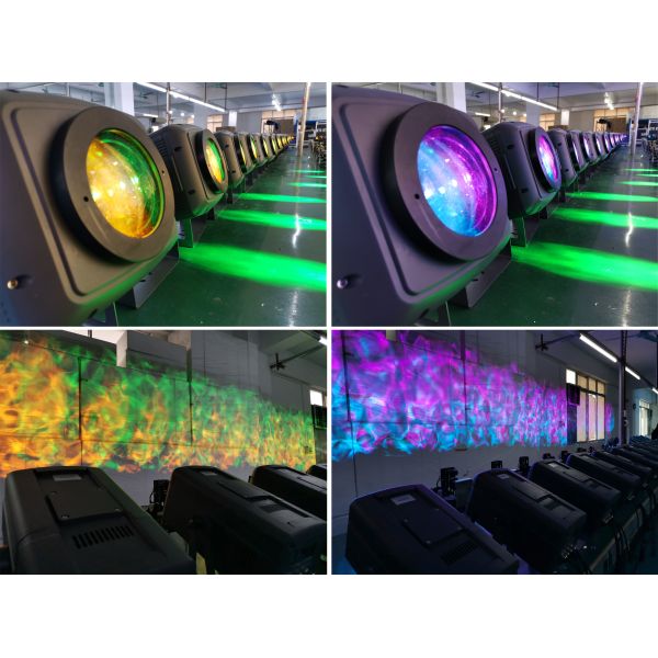 Waterproof Outdoor 200W Water Wave Ripple Effect Stage Light Disco Light Projector Water Wave Projector