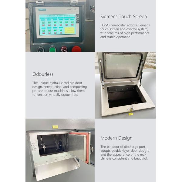 24Hr Organic Waste Converter Biochemical Kitchen Food Garbage Processor Rubbish Odm