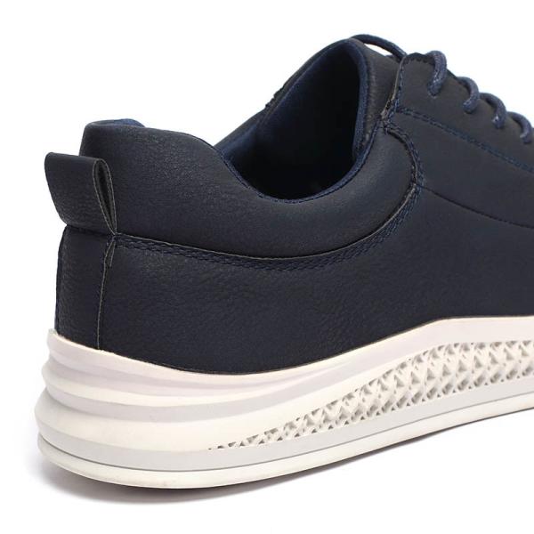 Dark Navy Breathable Casual Sneakers Microfiber Euro 39 40 41 Size