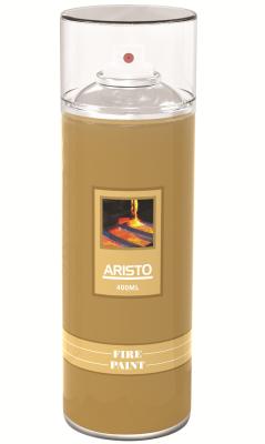 Pintura resistente de alta temperatura do fogo da pintura à pistola 400ml do aerossol