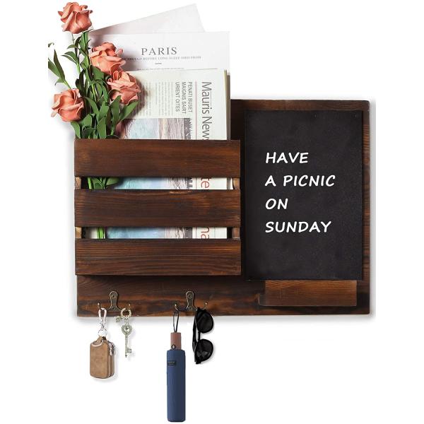 As your request Kitchen Corner Organizer Wall Mounted Type Rustic Wood Bracket Heavy Duty