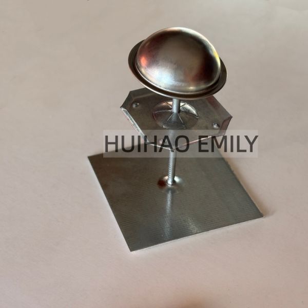 Air Duct Liner 63.5mm Self Stick Insulation Hangers Nails In HVAC System