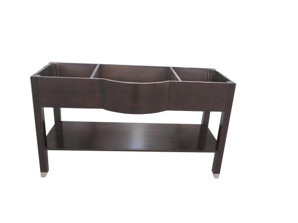 Freestanding Modern Bathroom Vanity Cabinets Plywood For Hotel , 48W*24D*34H