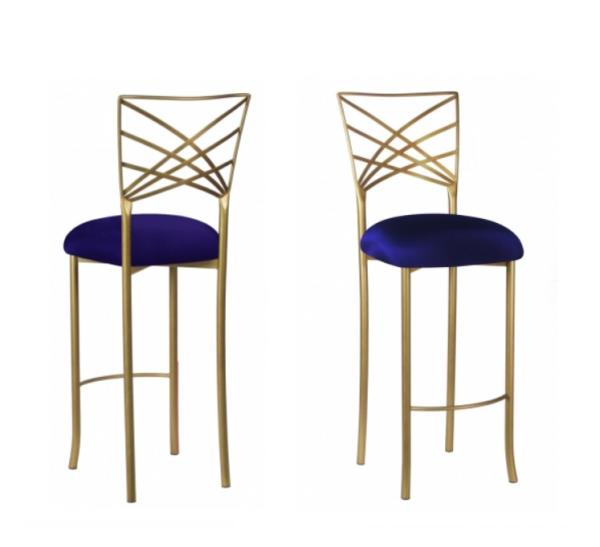 Wedding Party Event Iron metal frame Chameleon Chair Bar chair Barstool