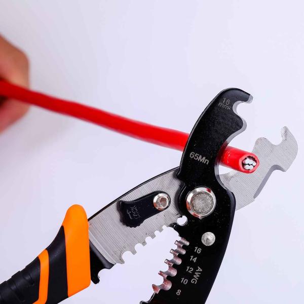 Outils de décapage de câbles isolants de 184 g et 185 mm Outil de décapage et de décapage de câbles de 16 mm2