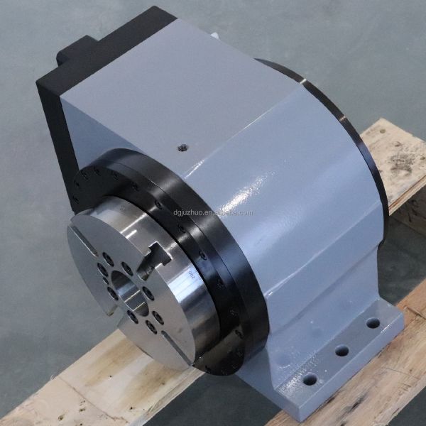 4 Axis CNC Rotary Table , Four Axis Linkage Direct Drive Rotary Table